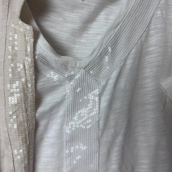 Chico's jacket shirt 2 piece set sz L / 16 100% linen beige tan blazer‎ jacket - Picture 5 of 10